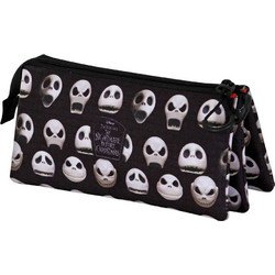 Karactermania The Nightmare Before Christmas Κασετίνα με 3 Θήκες Μαύρη 09511