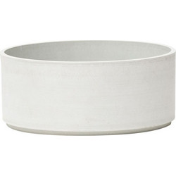 ArtPlast Tamburine Γλάστρα Στρογγυλή Πλαστική Λευκή 13x6cm ATA.013.SB.BI
