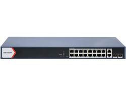 Hikvision DS-3E1520P-EI/M Managed L2 Switch με 16 Θύρες Ethernet 1000Mbps