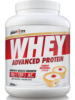 Per4m Whey Advanced Cherry Bakewell Πρωτεΐνη Ορού Γάλακτος Χωρίς Γλουτένη 2.01kg