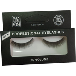 RO Accessories EY178 Βλεφαρίδες Ενιαίες Σετ με Κόλλα 2τμχ