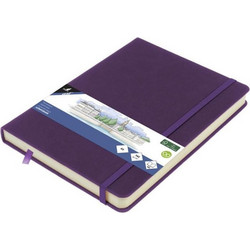 Kangaro Purple Heart Sketchbook A5 140gr/m² 160 Κρεμ Φύλλα