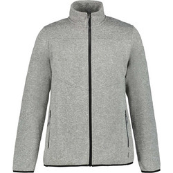 Icepeak Ανδρική Ζακέτα Fleece με Φερμουάρ Γκρι 3-57843-872-810