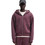 Jack & Jones Ανδρική Ζακέτα Φούτερ με Κουκούλα και Φερμουάρ Μπορντό 12302694