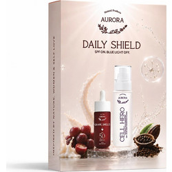 Aurora Grape Shield Milky Sun Drops SPF50 30ml + Cell Hero Face Mist 100ml