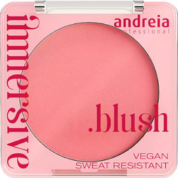 Andreia Immersive 01 Soft Pink Glow Finish Powder Blush 4gr