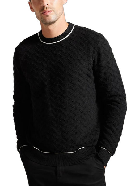 Ted Baker Ανδρικό Φούτερ Μαύρο 269600