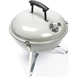 BBQ Ψησταριά Κάρβουνου Στρογγυλή με Καπάκι Επιφάνειας 34x34x36