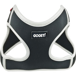 Pet Interest Go Get Soft Elastic Σαμαράκι Σκύλου Γιλέκο Μαύρο Large