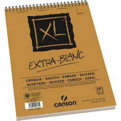Canson Extra-Blanc Μπλοκ Σχεδίου A5 90gr/m² 60 Φύλλα