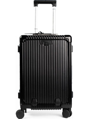 RealPower HGP-1 495558 Βαλίτσα Καμπίνας 59.5x38.5x24.5cm με 4 Ρόδες Μαύρη