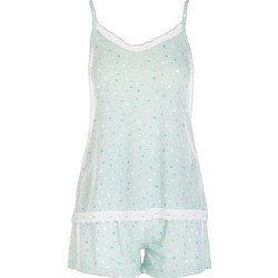 Gsecret Babydoll Καλοκαιρινό Βαμβακερό Πράσινο Mint F51776-38477