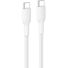 Belkin CAB024hq2mWH Braided USB-C to USB-C 2m White