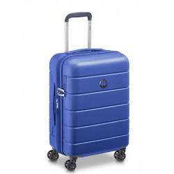 Delsey 387080322W9 Βαλίτσα Καμπίνας 55x40x20cm με 4 Ρόδες Μπλε