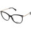 Max Mara MM5050 001 Γυναικείος Σκελετός Γυαλιών Οράσεως Κοκάλινος Μεταλλικός Χρυσός Μαύρος
