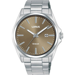 Lorus Sport Ανδρικό Ρολόι με Ασημί Μεταλλικό Μπρασελέ RH951SX9