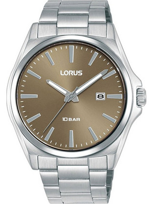 Lorus Sport Ανδρικό Ρολόι με Ασημί Μεταλλικό Μπρασελέ RH951SX9