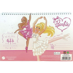 Gim Barbie Μπλοκ Ζωγραφικής A4 30 Φύλλων 349-93413