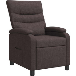vidaXL Πολυθρόνα Relax Ανακλινόμενη Καφέ 42034893