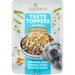 Applaws Taste Toppers Adult with Salmon & Vegetables in Gravy 85gr
