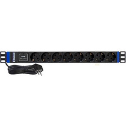 Safewell 04.022.0305 Πολύπριζο για Καμπίνες Rack 1U 19"
