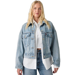 Levi's Γυναικείο Μπουφάν Τζιν Μακρύ Γαλάζιο 0089L-0004