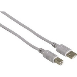 Powertech CAB-U077 Καλώδιο USB-A Male 2.0 to USB-B Male 3m Grey