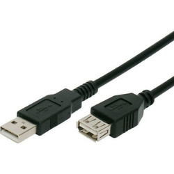 Cablexpert GM-USB-EXT-5M Καλώδιο USB-A Male 2.0 to USB-A Female 4.5m Black