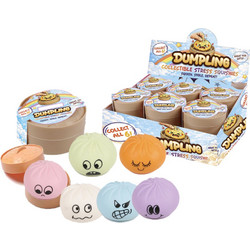 Gama Brands Pastel Smile Squishy Dumpling Διάφορα Χρώματα