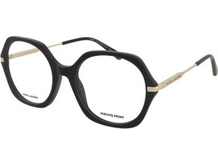 Marc Jacobs MARC942 807 Γυναικείος Σκελετός Γυαλιών Οράσεως Κοκάλινος Μεταλλικός Ασημί Μαύρος