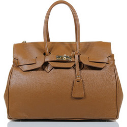 Passaggio Leather Γυναικεία Τσάντα Χειρός Δερμάτινη Ταμπά 5814-KR-01