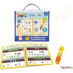 Learning Resources Hot Dots Numberblocks Αριθμοκυβάκια 11-20 Βιβλίο Δραστηριοτήτων & Διαδραστικό Στυλό