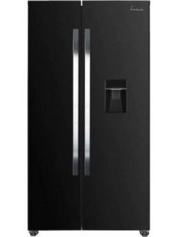 Fram FSBS-HM440NFBKWDE Ψυγείο Ντουλάπα 439lt Full No Frost Υ177xΠ90xΒ59cm Μαύρο