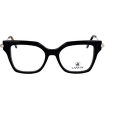 Lanvin LNV2630 001 Γυναικείος Σκελετός Γυαλιών Οράσεως Κοκάλινος Μεταλλικός Χρυσός Μαύρος