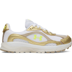 Under Armour Tech Runner Low Γυναικεία Sneakers Χρυσά 6007575-104