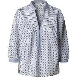 Pepe Jeans Bloom Γυναικείο Καλοκαιρινό Top Γαλάζιο PL3051371-800