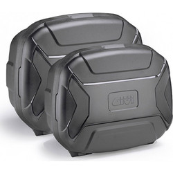 Givi Trekker Lite Σετ Πλαϊνές Βαλίτσες Μηχανής Αλουμινίου Monokey 2x35lt Μαύρες