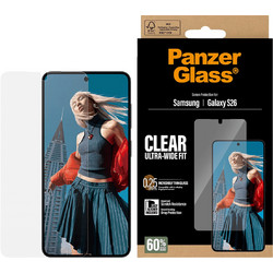 PanzerGlass Easy Aligner Ultra-Wide Fit Tempered Glass (Samsung Galaxy S26)