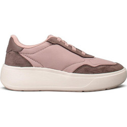 Clarks Solevana Γυναικεία Sneakers Flatforms Nude 26328507