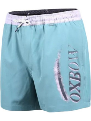 Oxbow Cactus Ανδρικό Μαγιό Σορτς με Σχέδια Γαλάζιο OXV932373