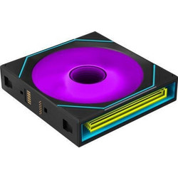 Lian Li Uni Fan SL-INF Flex Reverse Case Fan 120mm ARGB με Σύνδεση 3-Pin 4-Pin PWM Black