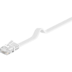 Microconnect U/UTP Cat.6 Καλώδιο Δικτύου Ethernet 15m White V-UTP615W-FLAT