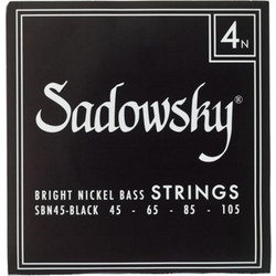 Sadowsky Black Label Σετ 4 Χορδές Ηλεκτρικού Μπάσου Pure Nickel 45-105"
