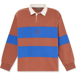 Timberland Ανδρική Μπλούζα Polo Μακρυμάνικη Καφέ TBC0YHCVAKU