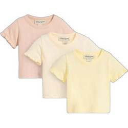 Bonprix Παιδικό T-Shirt Κοντομάνικο Κίτρινο Σομόν 931512