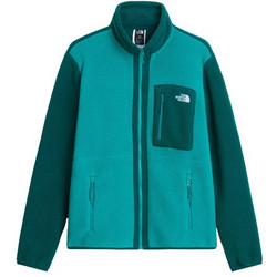 The North Face Ανδρική Ζακέτα Fleece με Φερμουάρ Τιρκουάζ NF0A883RSE4