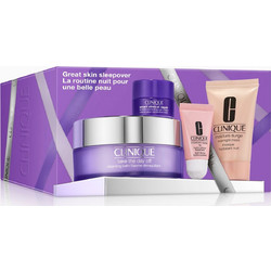 Clinique Take The Day Off Cleansing Balm 125ml + Overnight Mask 30ml + Lip Hydro-Plump Treatment 7ml + Smart Clinical Repair Wrinkle Correcting Eye Cream 5ml