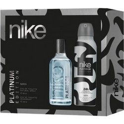 Nike Platinum Edition Eau de Toilette 100ml + Deodorant Spray 200ml