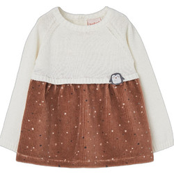 Boboli Παιδικό Φόρεμα Off White 144021