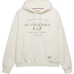 Superdry Γυναικείο Αθλητικό Φούτερ με Κουκούλα Εκρού W2012691A-POF